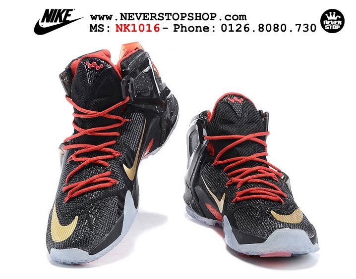 Giày bóng rổ Nike Lebron 12 Elite Black hàng đẹp giá rẻ nhất thị trường