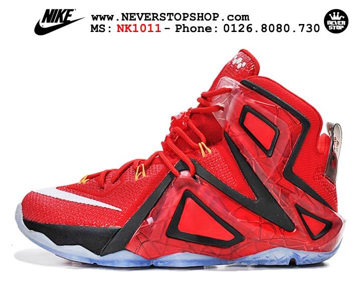 Giày bóng rổ Nike Lebron 12 Elite Team Red hàng đẹp giá rẻ nhất thị trường