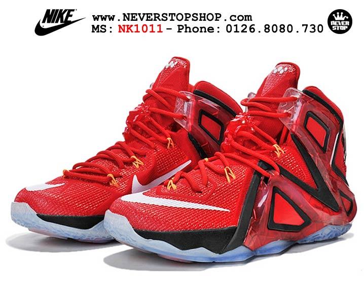 Giày bóng rổ Nike Lebron 12 Elite Team Red hàng đẹp giá rẻ nhất thị trường
