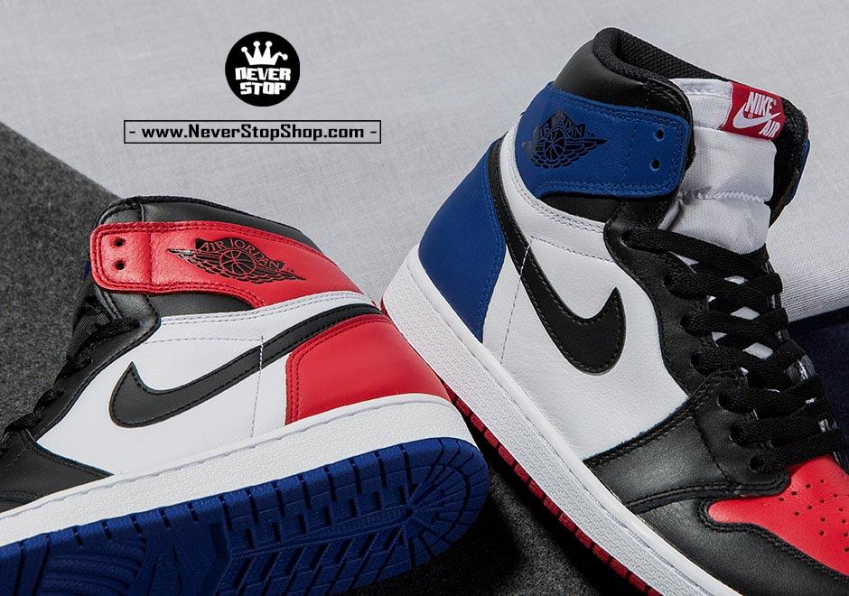 Giày thể thao Nike Jordan 1 Top Three sfake replica giá rẻ chất lượng cao HCM