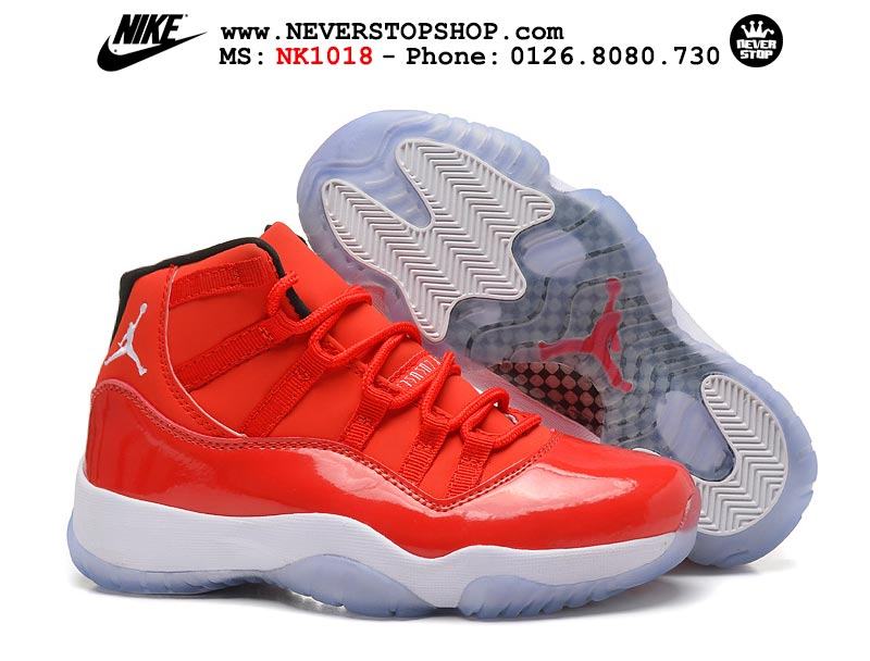 Giày Nike Jordan 11 Red hàng sfake chuẩn đẹp giá tốt nhất