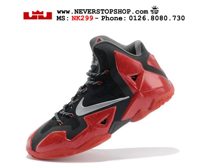 Giày NIKE LEBRON 11 MIAMI HEAT thể thao bóng rổ cực chất, hàng chuẩn super fake giá rẻ HCM