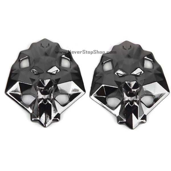 Lacelock fake, dau su tu cao cap trang tri giay sneakers Lacelock Lebron Lion Head đầu sư tử kim loại cao cấp giá rẻ nhất hcm