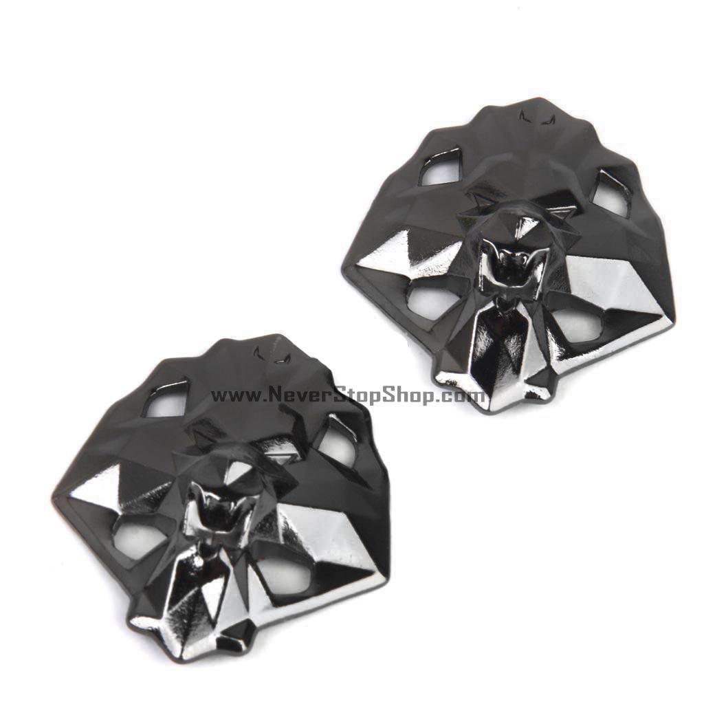 Lacelock fake, dau su tu cao cap trang tri giay sneakers Lacelock Lebron Lion Head đầu sư tử kim loại cao cấp giá rẻ nhất hcm