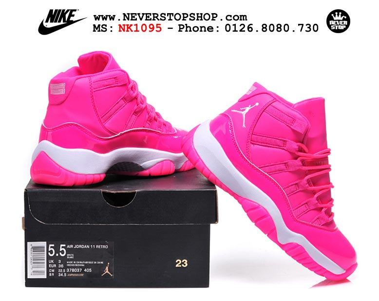 Giày thể thao nam nữ Nike Jordan 11 hàng đẹp chuẩn super fake giá rẻ nhất HCM